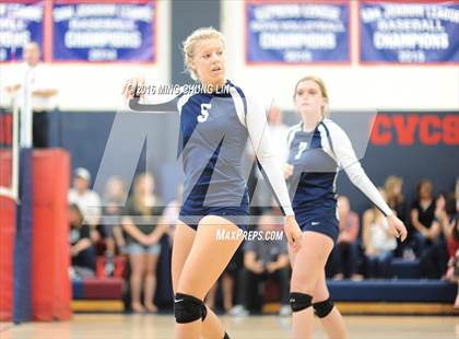 Thumbnail 1 in Santa Clarita Christian vs. Capistrano Valley Christian (CIF SS D9 Quarterfinal Playoff) photogallery.