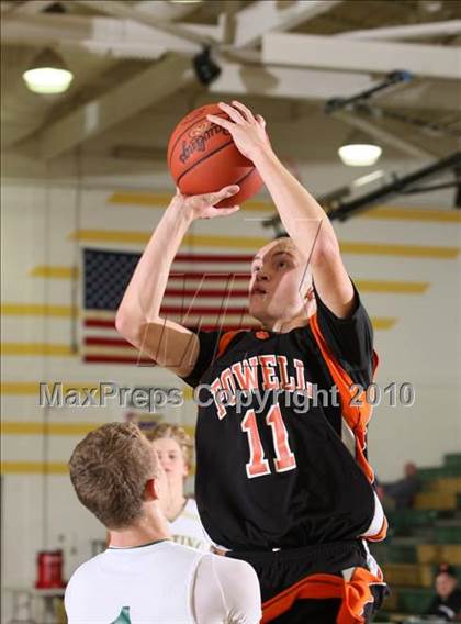 Thumbnail 2 in Powell @ Knoxville Catholic (Pilot Food-mart Invitational) photogallery.