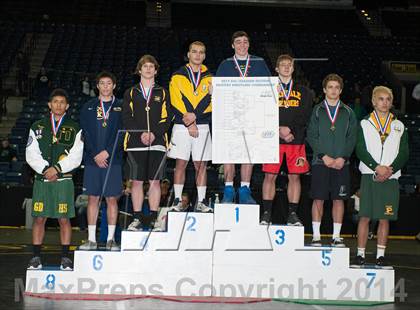 Thumbnail 3 in CIF SJS Masters Wrestling Championships (Awards) photogallery.