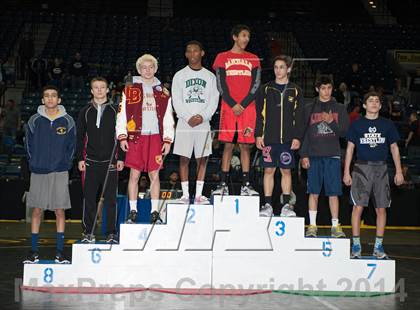 Thumbnail 3 in CIF SJS Masters Wrestling Championships (Awards) photogallery.