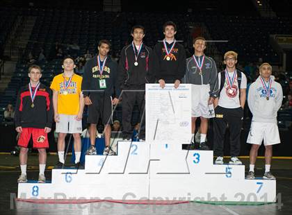 Thumbnail 2 in CIF SJS Masters Wrestling Championships (Awards) photogallery.
