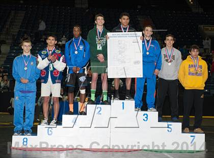 Thumbnail 2 in CIF SJS Masters Wrestling Championships (Awards) photogallery.