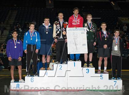 Thumbnail 3 in CIF SJS Masters Wrestling Championships (Awards) photogallery.