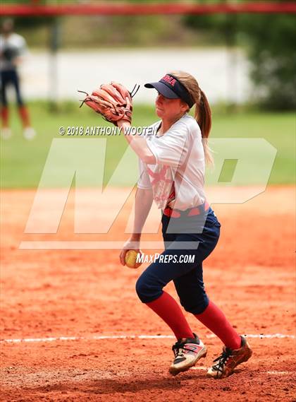 Thumbnail 3 in Rocky Mount Academy vs. Freedom Christian Academy (NCISAA 2A State Tournament) photogallery.