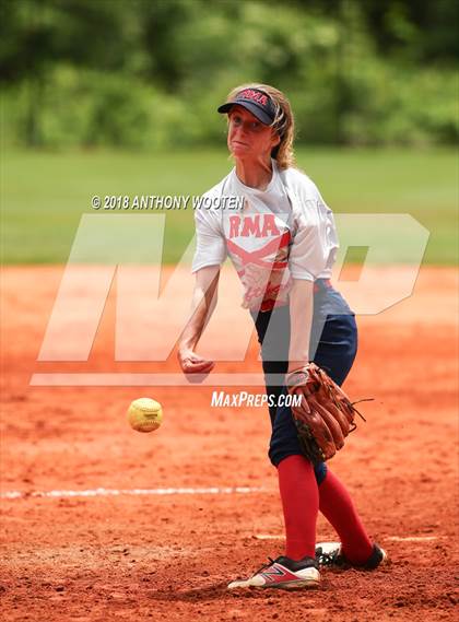 Thumbnail 2 in Rocky Mount Academy vs. Freedom Christian Academy (NCISAA 2A State Tournament) photogallery.