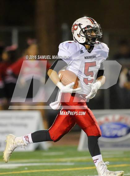Thumbnail 1 in St. Genevieve vs Pacific (CIF SS Quarterfinal) photogallery.