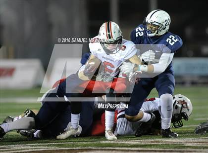 Thumbnail 3 in St. Genevieve vs Pacific (CIF SS Quarterfinal) photogallery.
