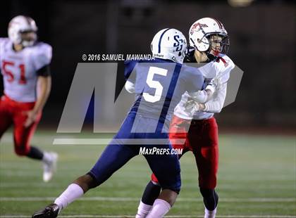 Thumbnail 1 in St. Genevieve vs Pacific (CIF SS Quarterfinal) photogallery.