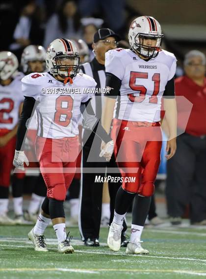 Thumbnail 2 in St. Genevieve vs Pacific (CIF SS Quarterfinal) photogallery.