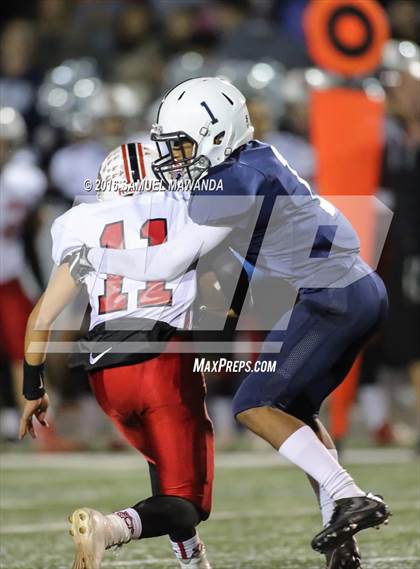 Thumbnail 1 in St. Genevieve vs Pacific (CIF SS Quarterfinal) photogallery.