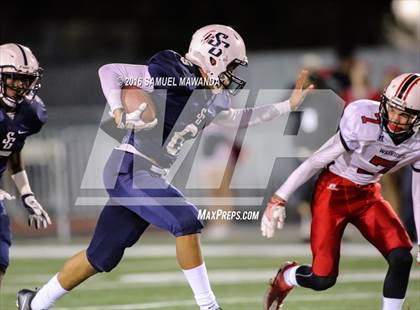 Thumbnail 3 in St. Genevieve vs Pacific (CIF SS Quarterfinal) photogallery.