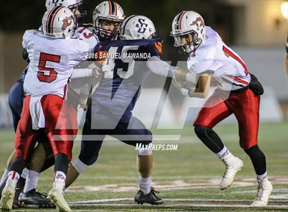 Thumbnail 3 in St. Genevieve vs Pacific (CIF SS Quarterfinal) photogallery.