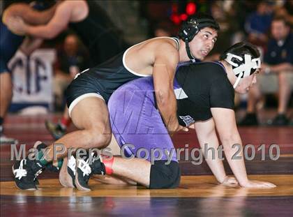 Thumbnail 1 in CIF State Wrestling Championships (Day 1 - Round 4) photogallery.