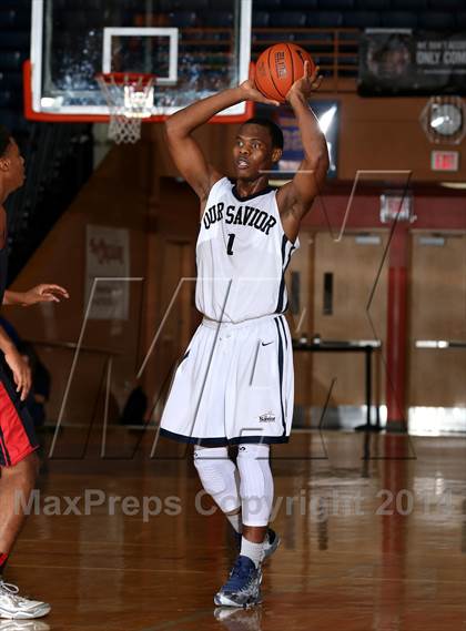 Thumbnail 1 in Our Savior New American vs. Prime Prep (Tarkanian Classic) photogallery.