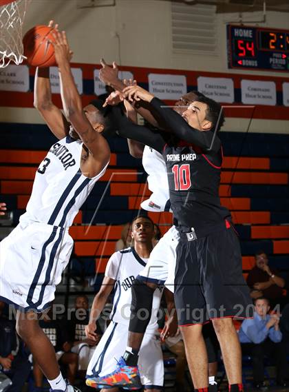 Thumbnail 2 in Our Savior New American vs. Prime Prep (Tarkanian Classic) photogallery.