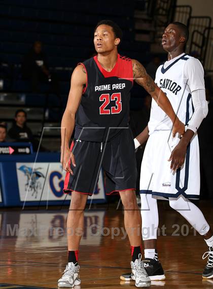 Thumbnail 1 in Our Savior New American vs. Prime Prep (Tarkanian Classic) photogallery.