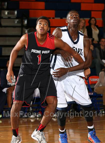 Thumbnail 3 in Our Savior New American vs. Prime Prep (Tarkanian Classic) photogallery.