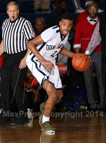 Thumbnail 1 in Our Savior New American vs. Prime Prep (Tarkanian Classic) photogallery.