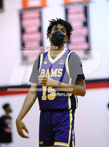 Thumbnail 2 in Word of God Christian Academy vs Raleigh Christian Academy (The BIG H.I.T. Holiday Invitational) photogallery.