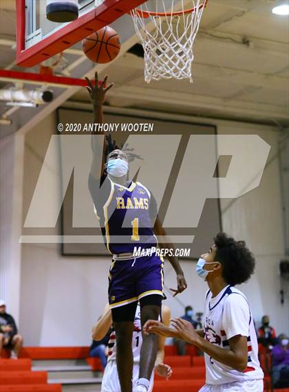Thumbnail 3 in Word of God Christian Academy vs Raleigh Christian Academy (The BIG H.I.T. Holiday Invitational) photogallery.
