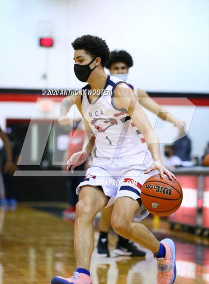 Thumbnail 2 in Word of God Christian Academy vs Raleigh Christian Academy (The BIG H.I.T. Holiday Invitational) photogallery.