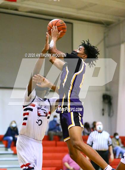 Thumbnail 1 in Word of God Christian Academy vs Raleigh Christian Academy (The BIG H.I.T. Holiday Invitational) photogallery.