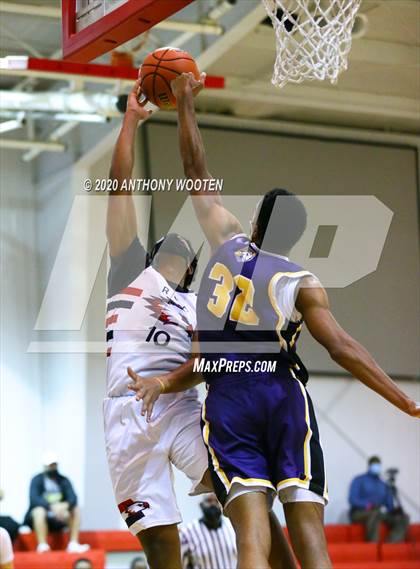 Thumbnail 2 in Word of God Christian Academy vs Raleigh Christian Academy (The BIG H.I.T. Holiday Invitational) photogallery.
