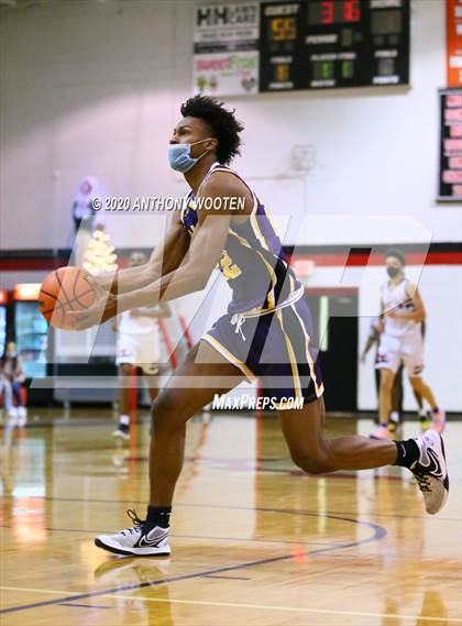 Thumbnail 2 in Word of God Christian Academy vs Raleigh Christian Academy (The BIG H.I.T. Holiday Invitational) photogallery.