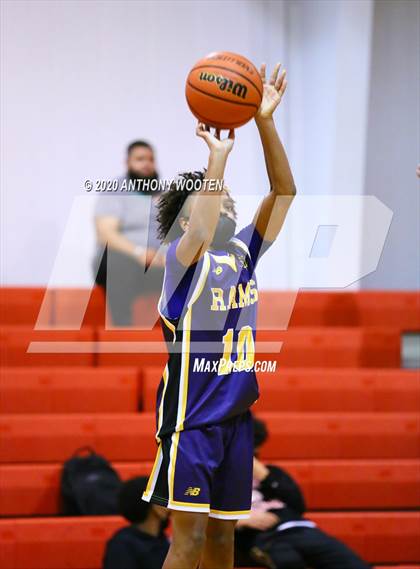 Thumbnail 2 in Word of God Christian Academy vs Raleigh Christian Academy (The BIG H.I.T. Holiday Invitational) photogallery.