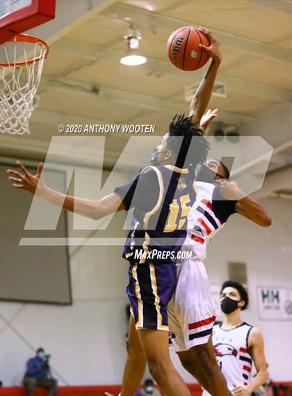 Thumbnail 1 in Word of God Christian Academy vs Raleigh Christian Academy (The BIG H.I.T. Holiday Invitational) photogallery.