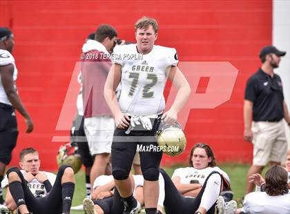 Thumbnail 1 in Hillcrest vs Greer (Greenville High Football Jamboree) photogallery.