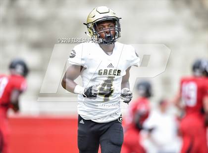 Thumbnail 2 in Hillcrest vs Greer (Greenville High Football Jamboree) photogallery.