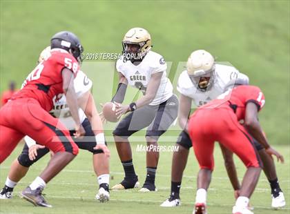 Thumbnail 2 in Hillcrest vs Greer (Greenville High Football Jamboree) photogallery.