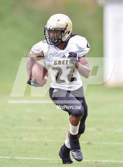 Thumbnail 3 in Hillcrest vs Greer (Greenville High Football Jamboree) photogallery.