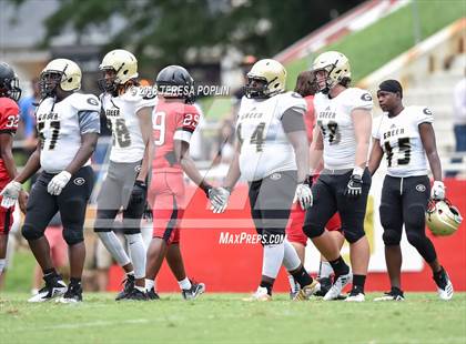 Thumbnail 2 in Hillcrest vs Greer (Greenville High Football Jamboree) photogallery.