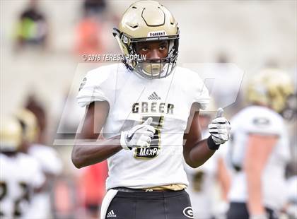 Thumbnail 2 in Hillcrest vs Greer (Greenville High Football Jamboree) photogallery.