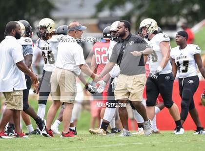 Thumbnail 3 in Hillcrest vs Greer (Greenville High Football Jamboree) photogallery.