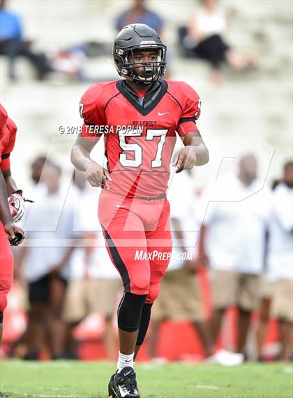 Thumbnail 2 in Hillcrest vs Greer (Greenville High Football Jamboree) photogallery.