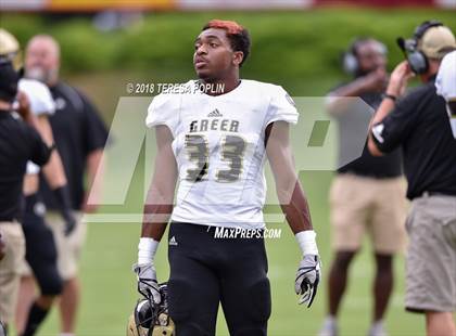 Thumbnail 3 in Hillcrest vs Greer (Greenville High Football Jamboree) photogallery.