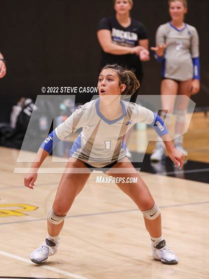 Thumbnail 3 in Rocklin vs Pleasant Valley (Del Oro Tournament) photogallery.