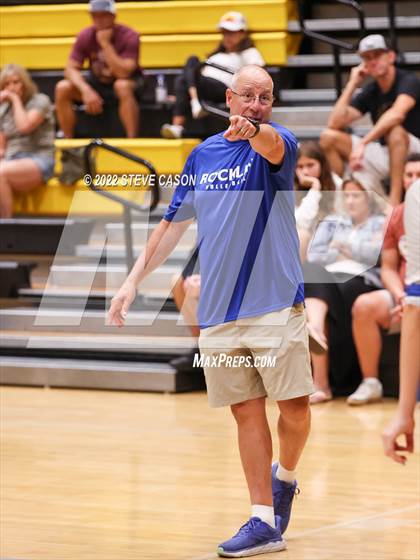 Thumbnail 3 in Rocklin vs Pleasant Valley (Del Oro Tournament) photogallery.