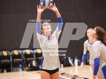 Thumbnail 3 in Rocklin vs Pleasant Valley (Del Oro Tournament) photogallery.