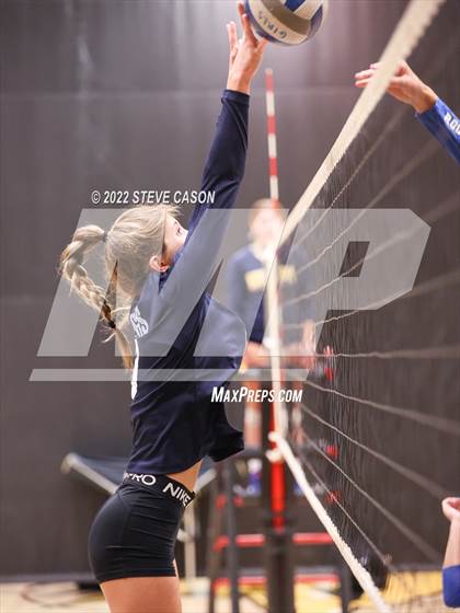 Thumbnail 3 in Rocklin vs Pleasant Valley (Del Oro Tournament) photogallery.