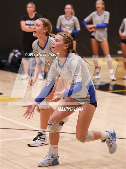 Thumbnail 3 in Rocklin vs Pleasant Valley (Del Oro Tournament) photogallery.