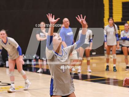 Thumbnail 3 in Rocklin vs Pleasant Valley (Del Oro Tournament) photogallery.