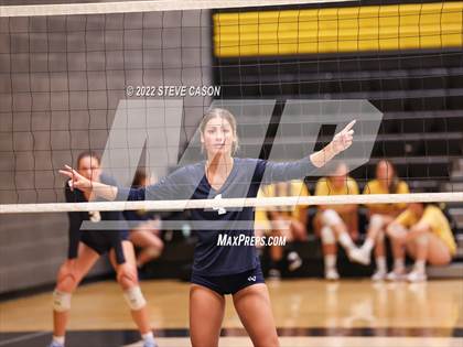 Thumbnail 3 in Rocklin vs Pleasant Valley (Del Oro Tournament) photogallery.