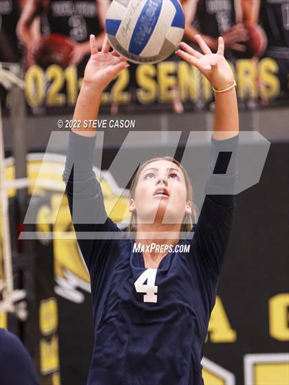 Thumbnail 2 in Rocklin vs Pleasant Valley (Del Oro Tournament) photogallery.