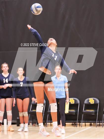 Thumbnail 3 in Rocklin vs Pleasant Valley (Del Oro Tournament) photogallery.