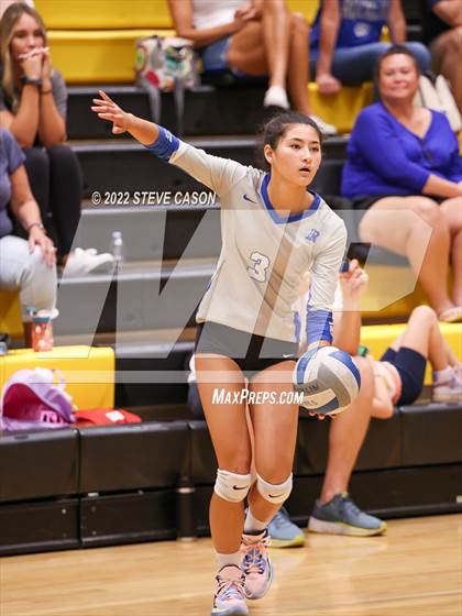Thumbnail 3 in Rocklin vs Pleasant Valley (Del Oro Tournament) photogallery.