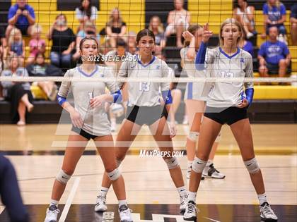 Thumbnail 1 in Rocklin vs Pleasant Valley (Del Oro Tournament) photogallery.